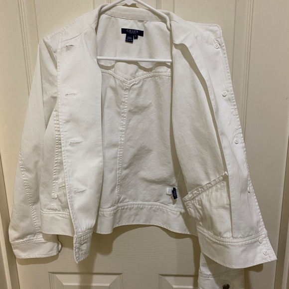 Chaps White Jacket-Size L‎ - Picture 4 of 6